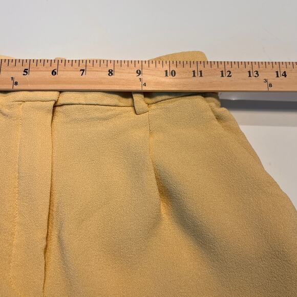 Theory Womens Cream High Waist Pleated Trousers Size 0 - Picture 9 of 11